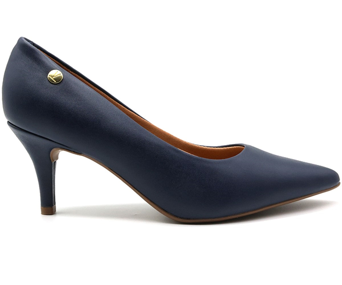 br classic low navy stilettos