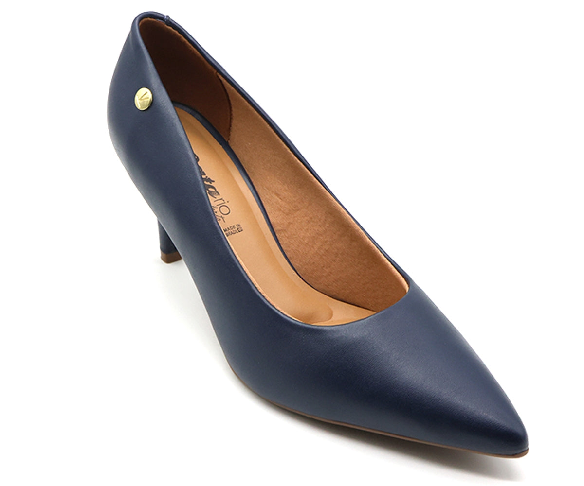 br classic low navy stilettos