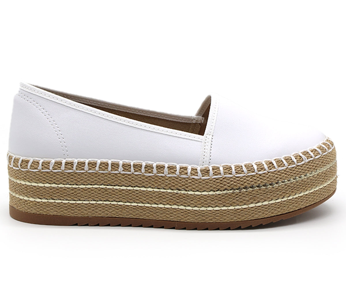 br flatform white espadrilles