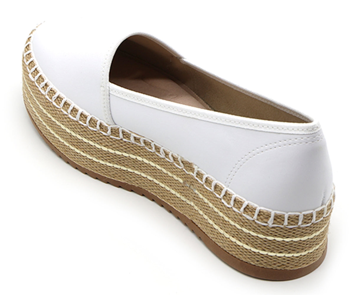 br flatform white espadrilles