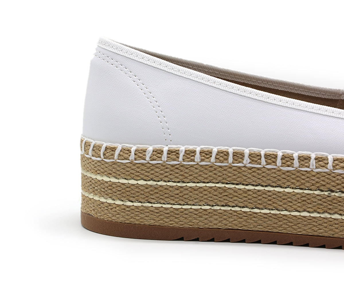 br flatform white espadrilles