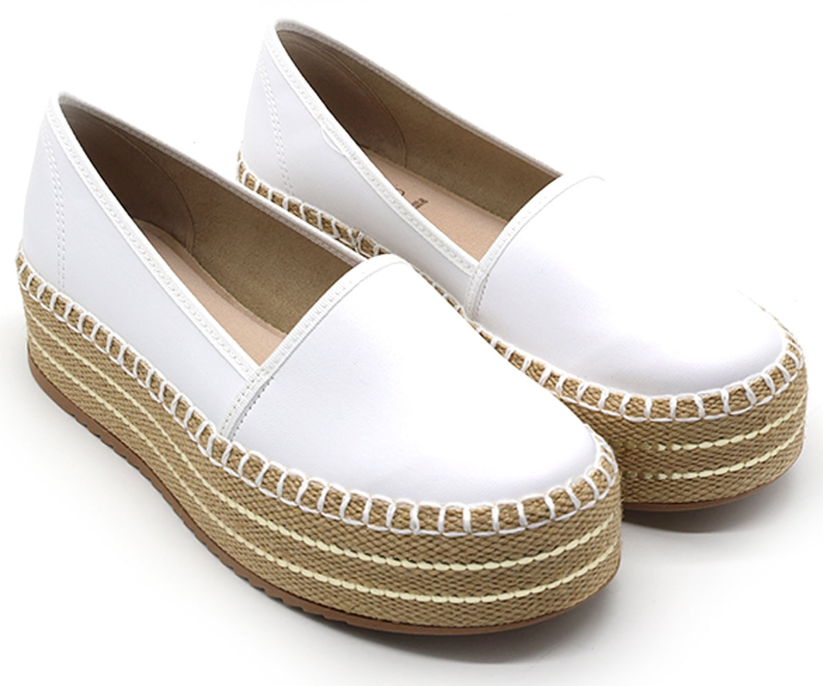 br flatform white espadrilles