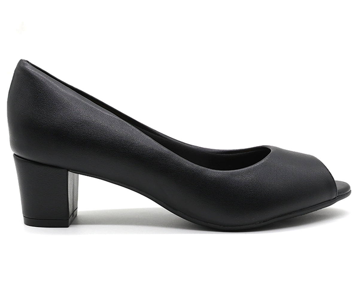 br black peep-toes