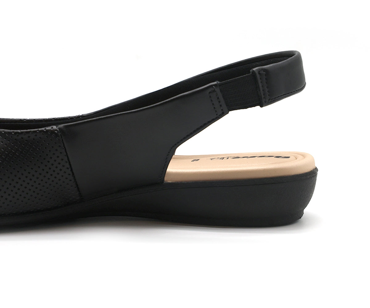 br slingback black sandal