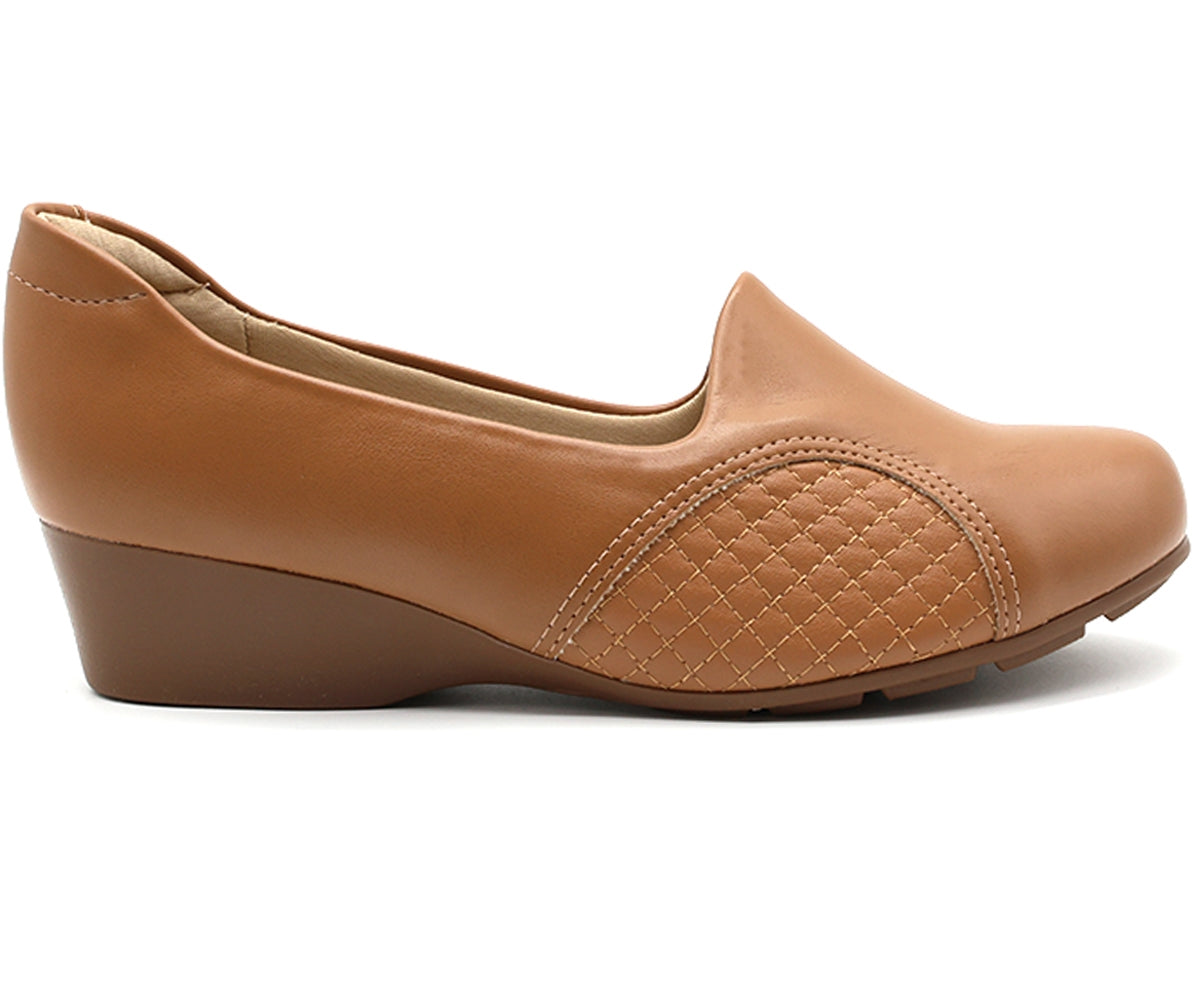 br nude wedge w/ bunion support