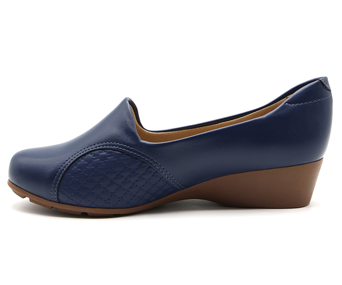 br navy wedge w/ bunion support