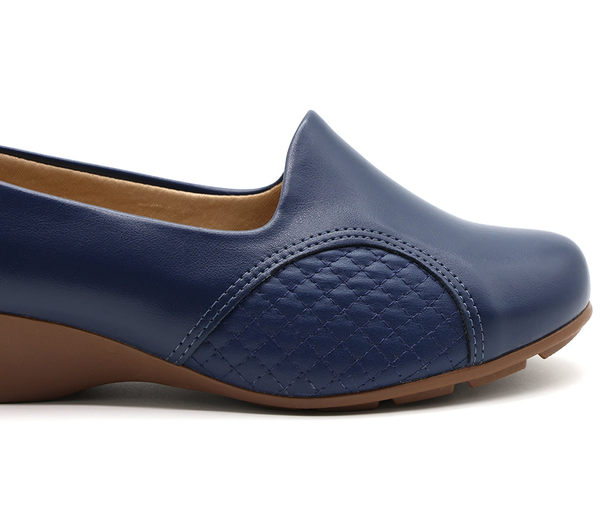 br navy wedge w/ bunion support