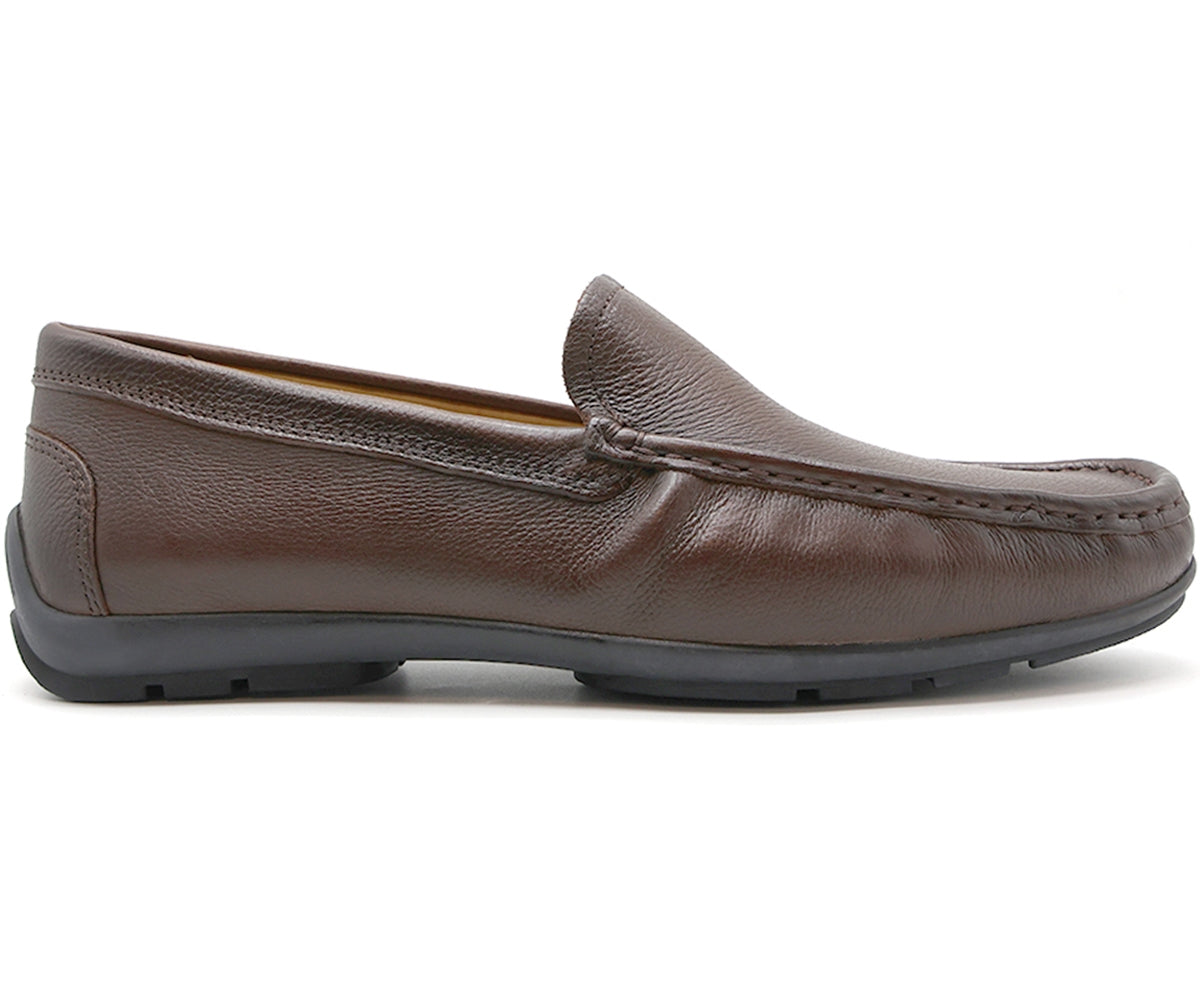 b premium brown moccasins