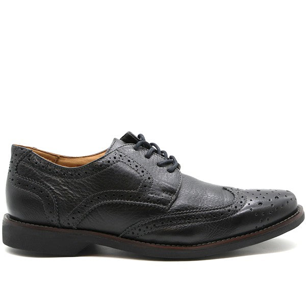 B Premium Black Brogues