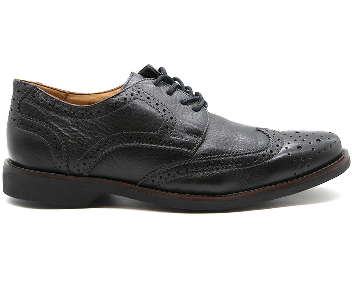 b premium black brogues