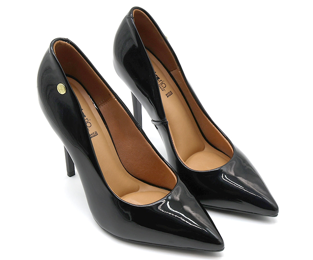 br classic high black patent stilletos