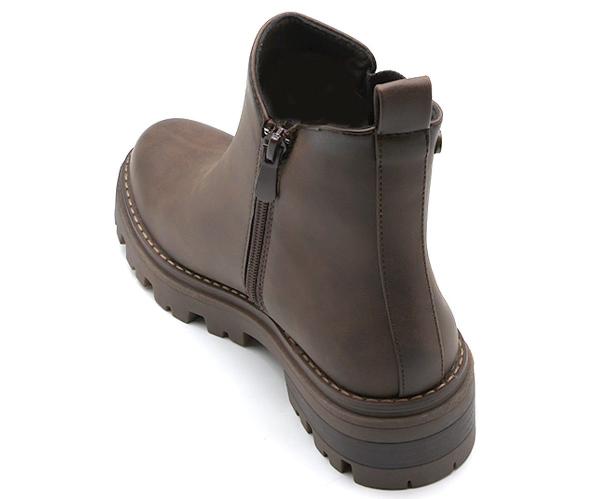 brown chelsea boot