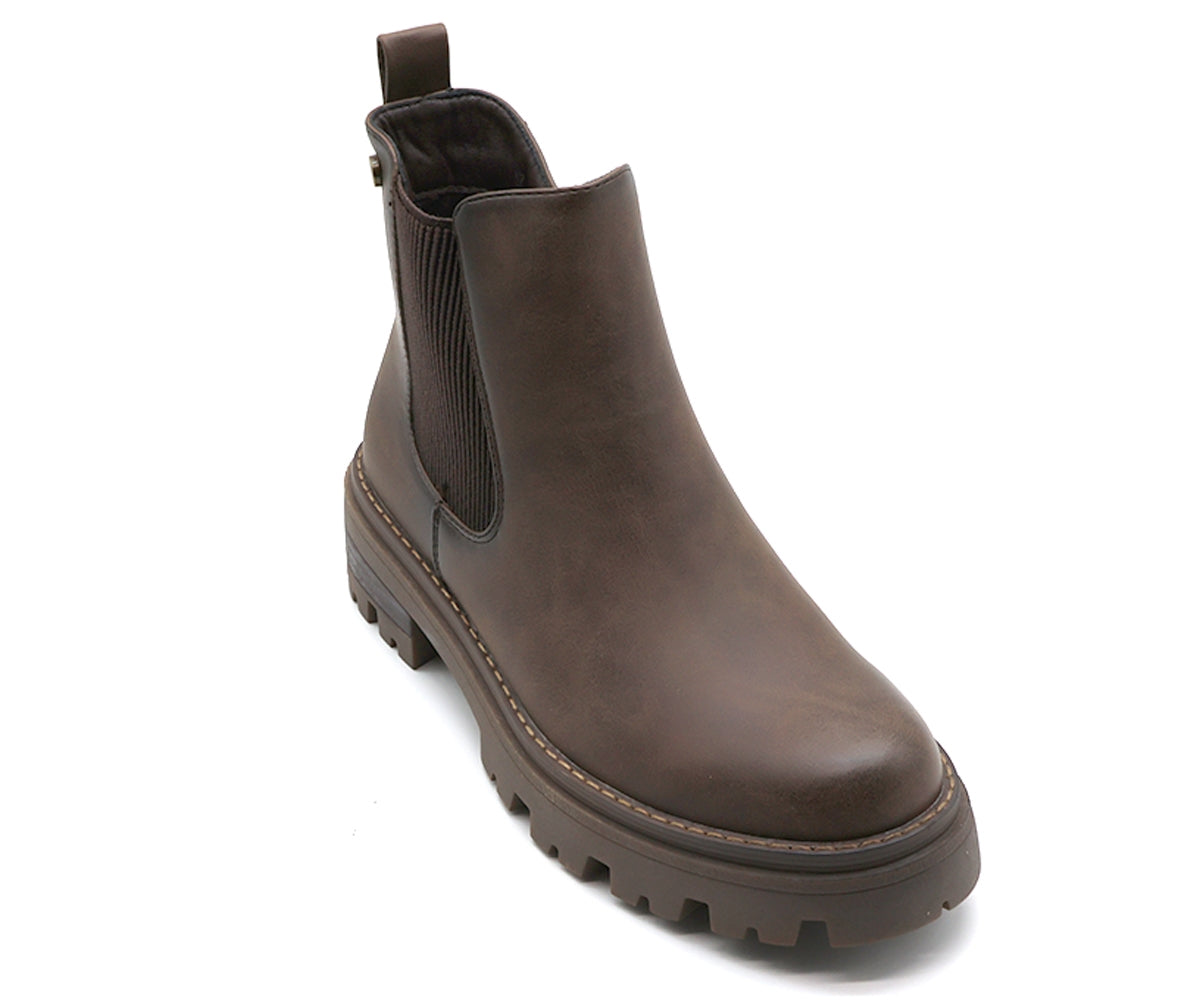 brown chelsea boot