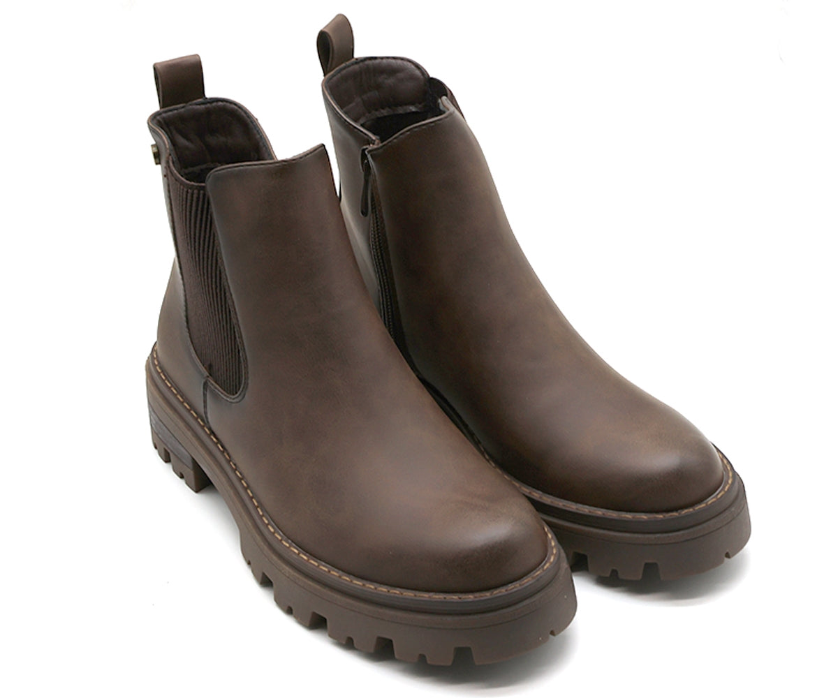 brown chelsea boot