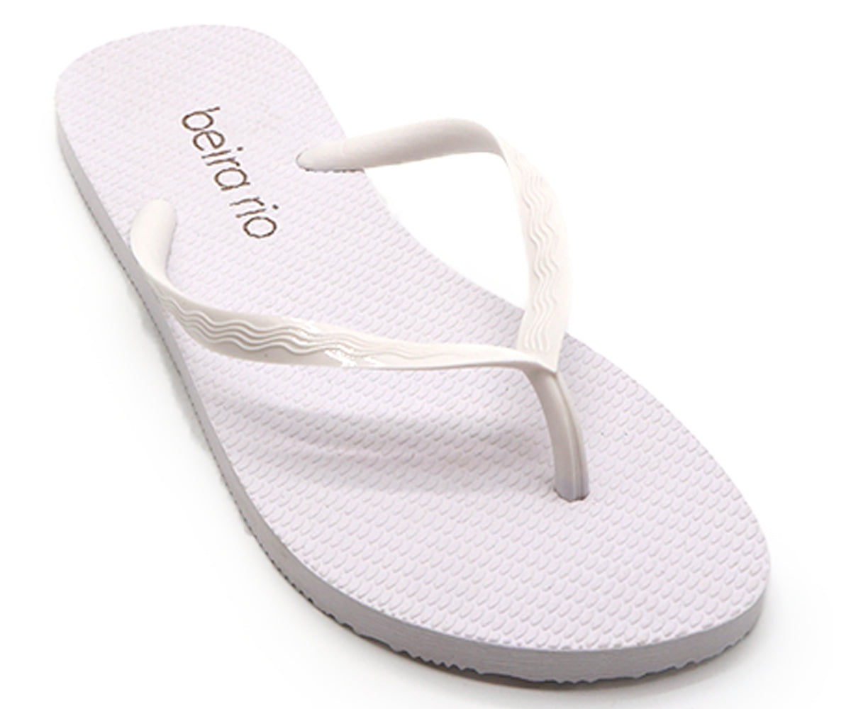 br white pool thongs