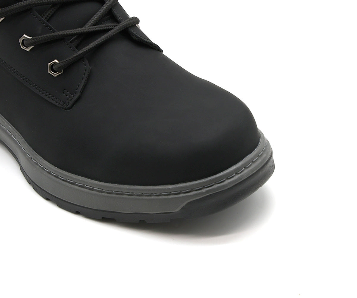 black nubuck ranger boot