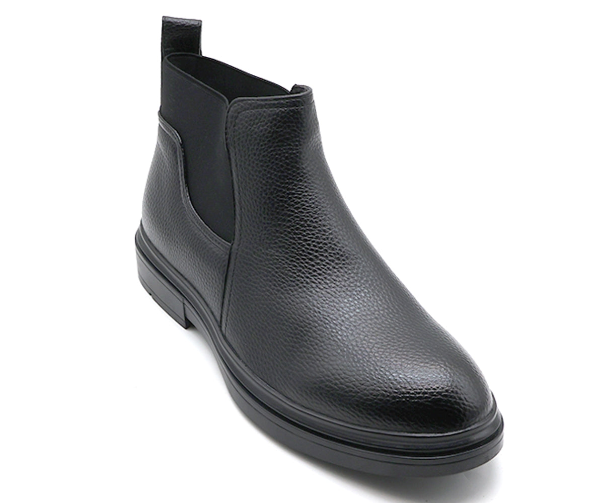 easy-on black derby boot