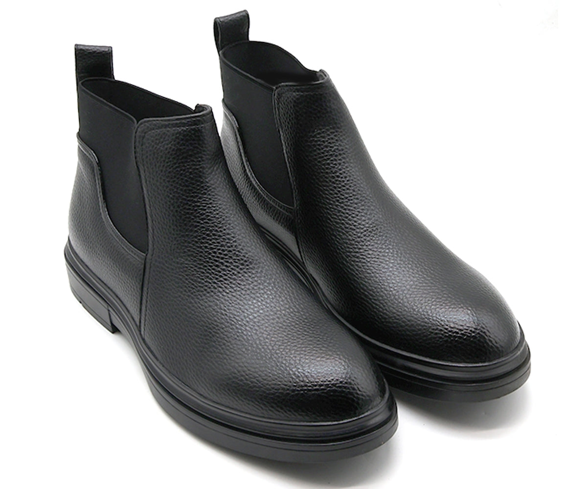 easy-on black derby boot