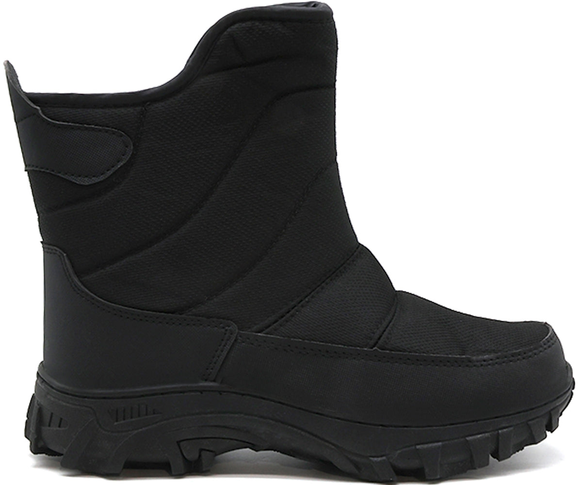black snowboot