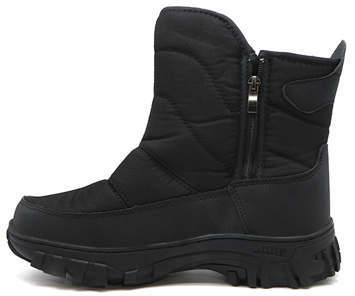 black snowboot