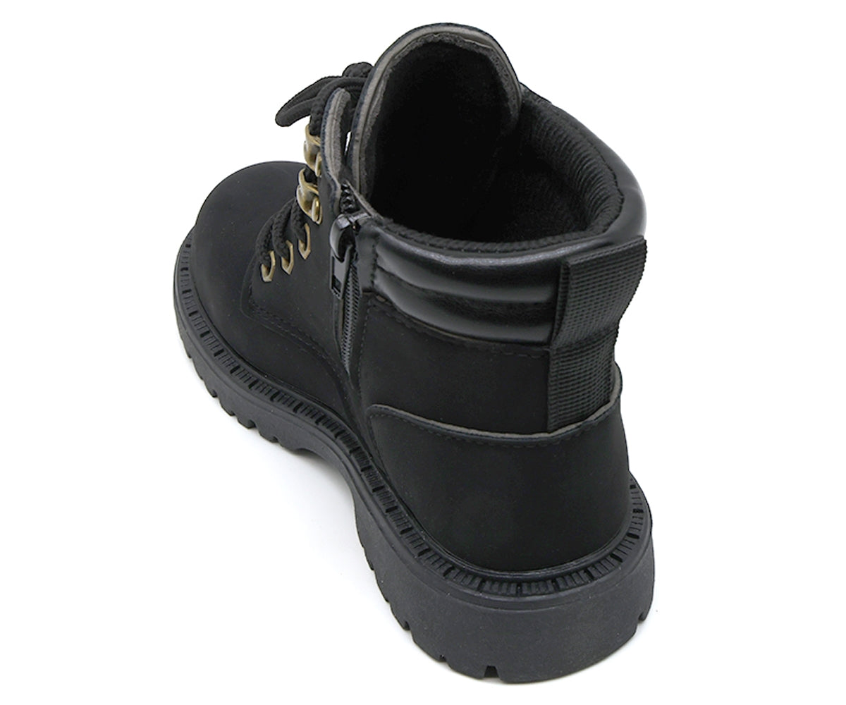 black nubuck ranger boots