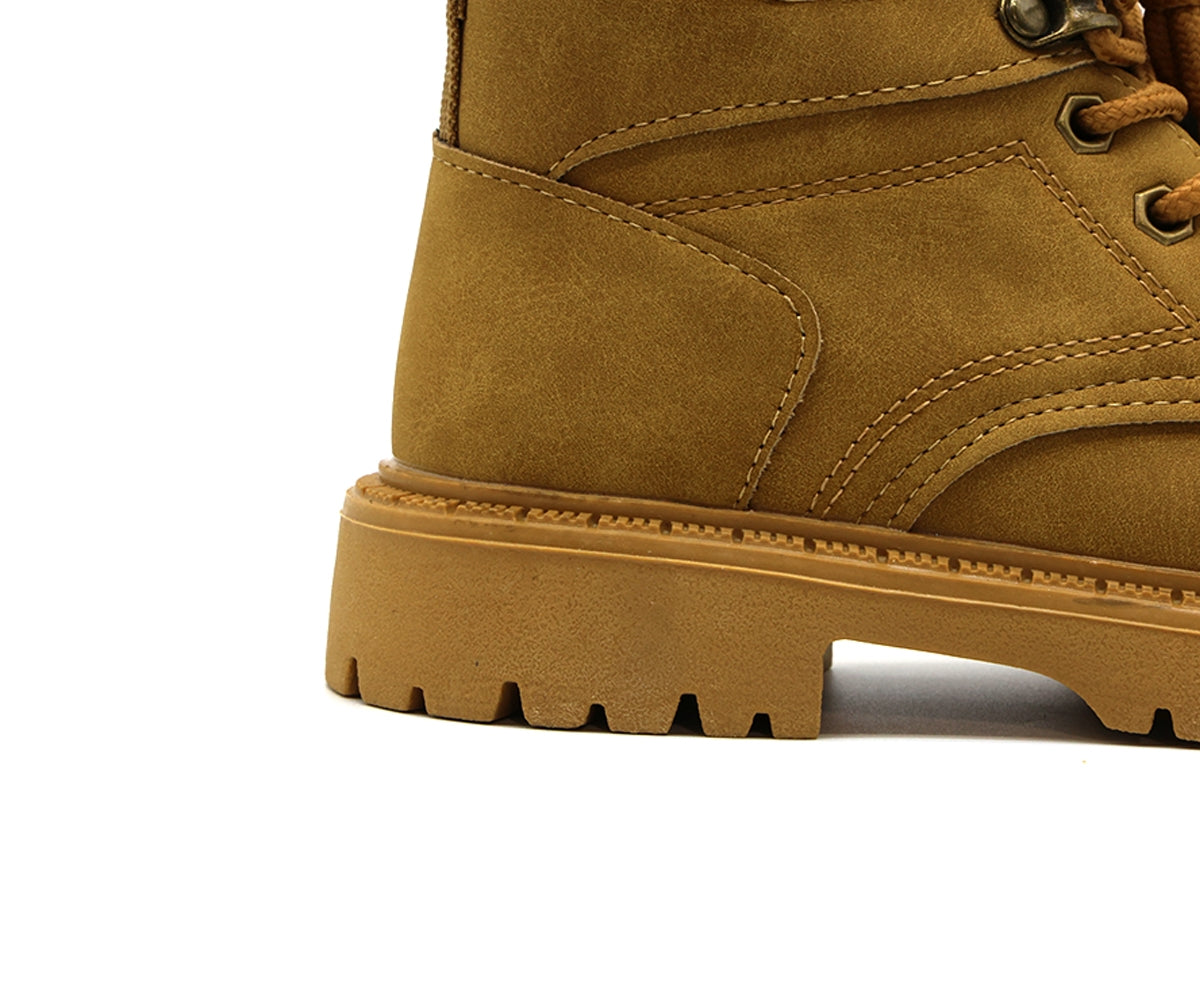 camel nubuck ranger boots