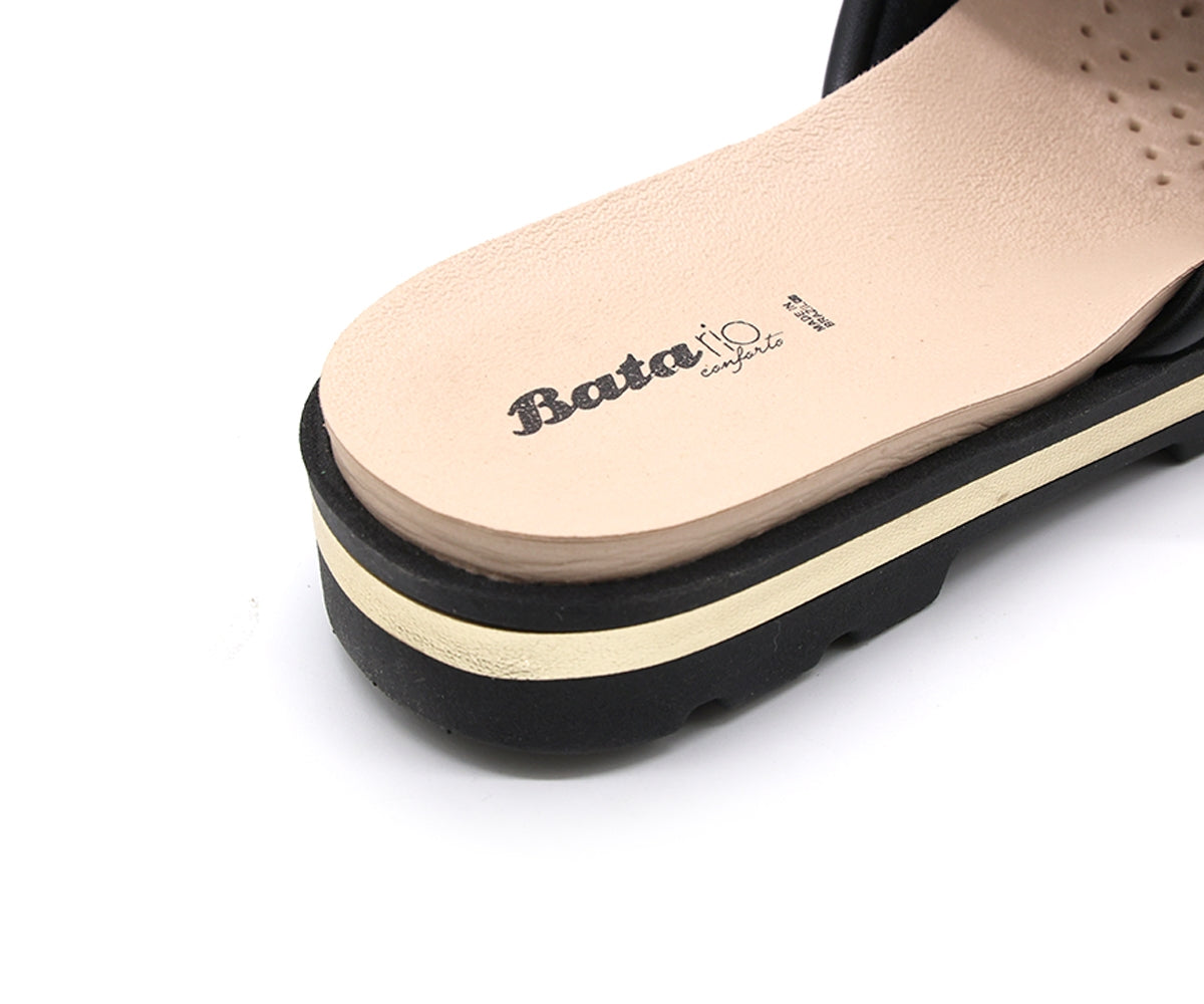 dry tech black big buckle slides