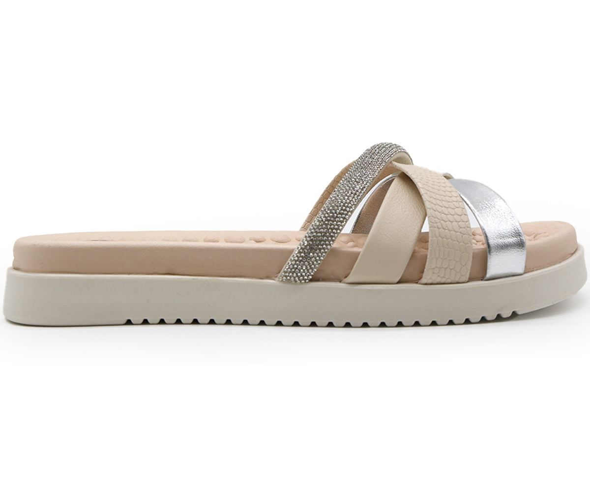 br reflex multicolored embellished slides