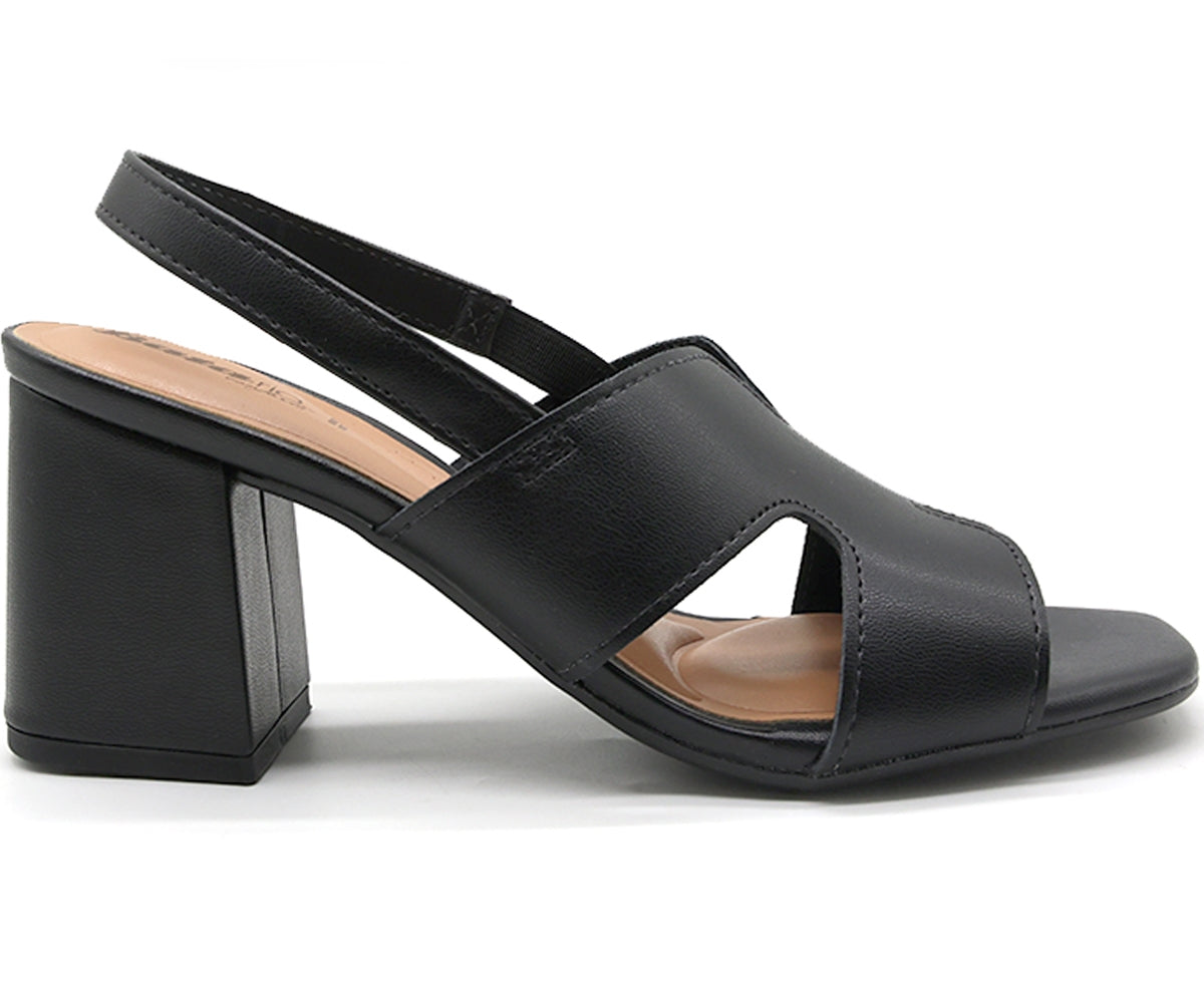 BR Black Cutout Sandal