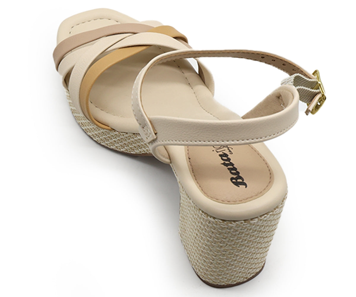br comfy strappy multicolored sandals