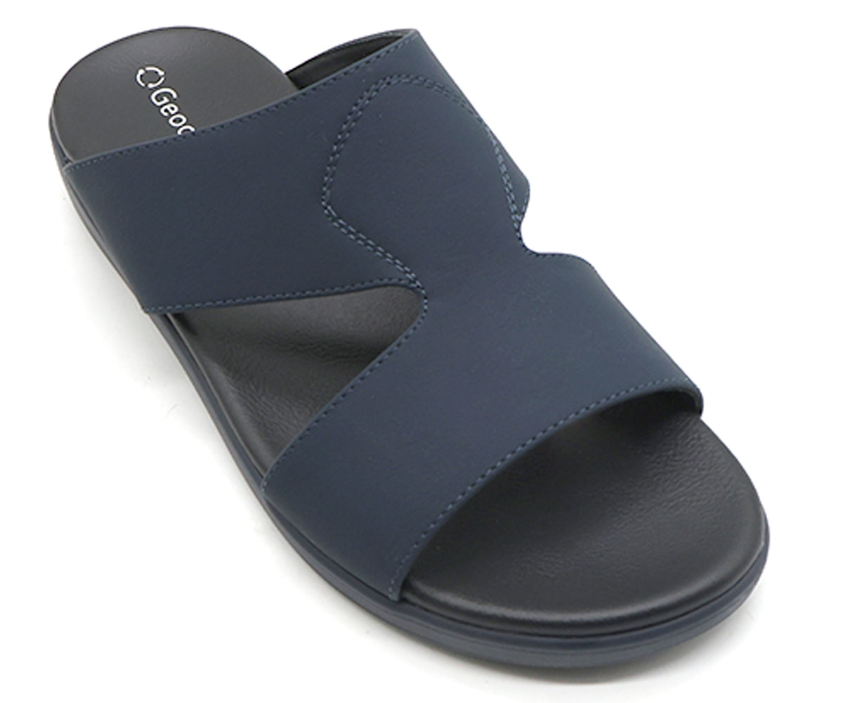 ultra navy nubuck slides