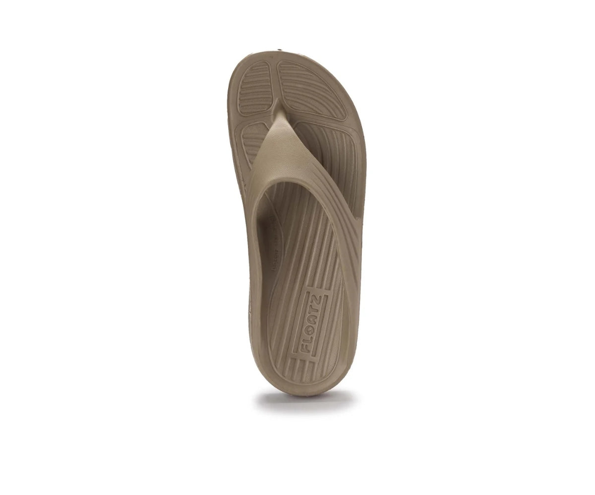 floatz foam beige thong slides