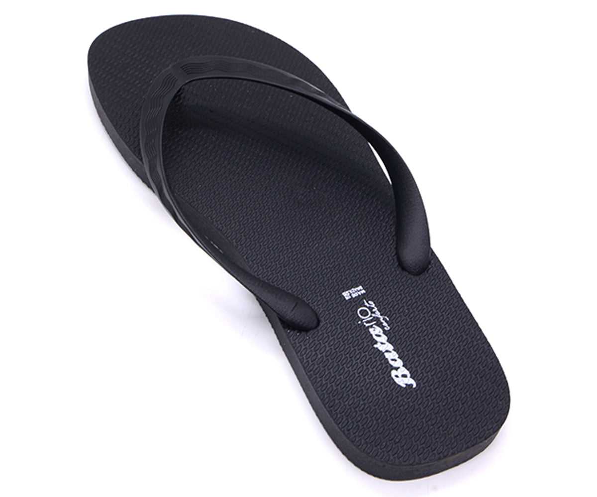 br sport all black flip flops