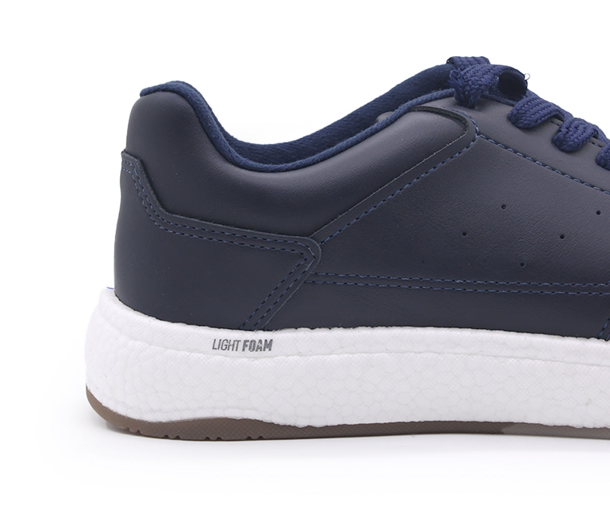 lightfoam contrast navy lace-ups