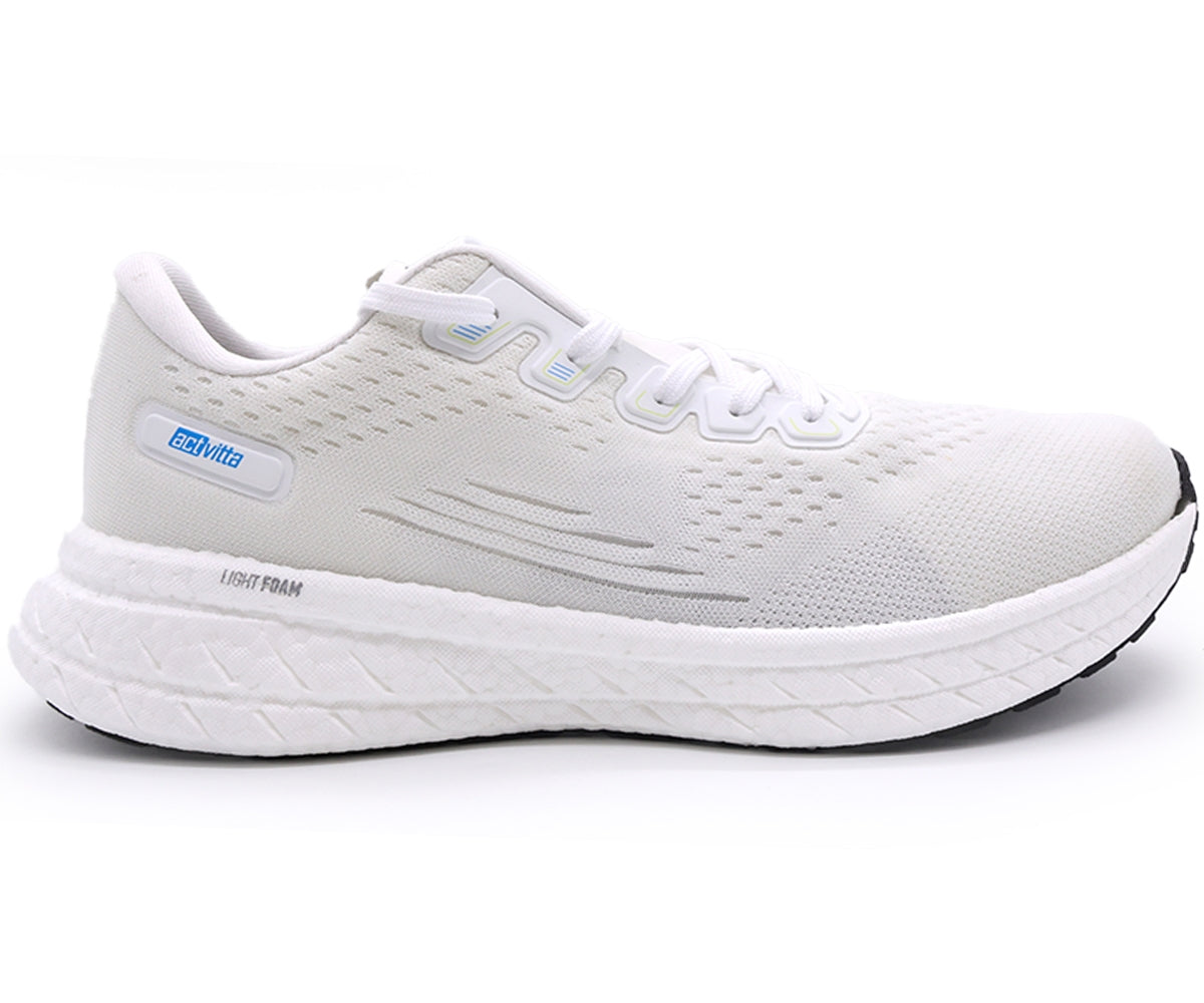 lightfoam all white trainers