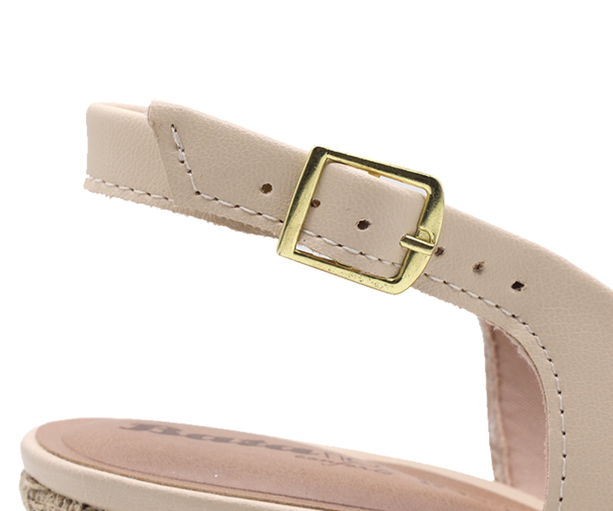 br beige espadrille wedge sandal