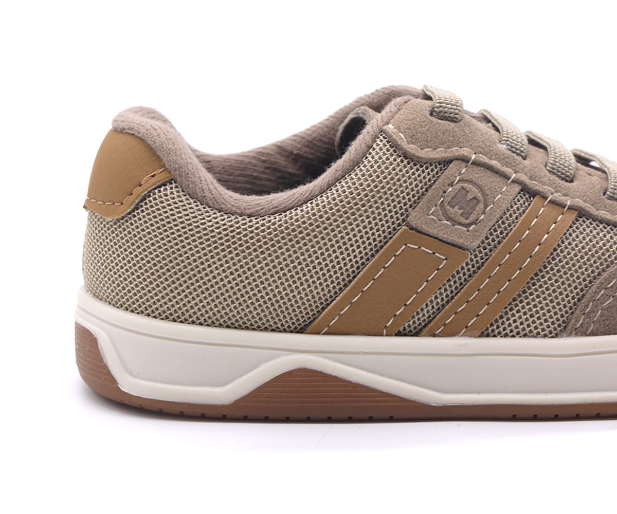 br baby beige sneakers w/ elastic lace
