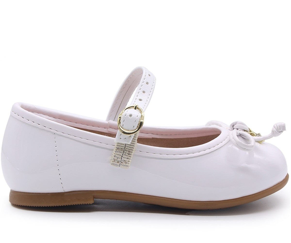 br white patent mary janes