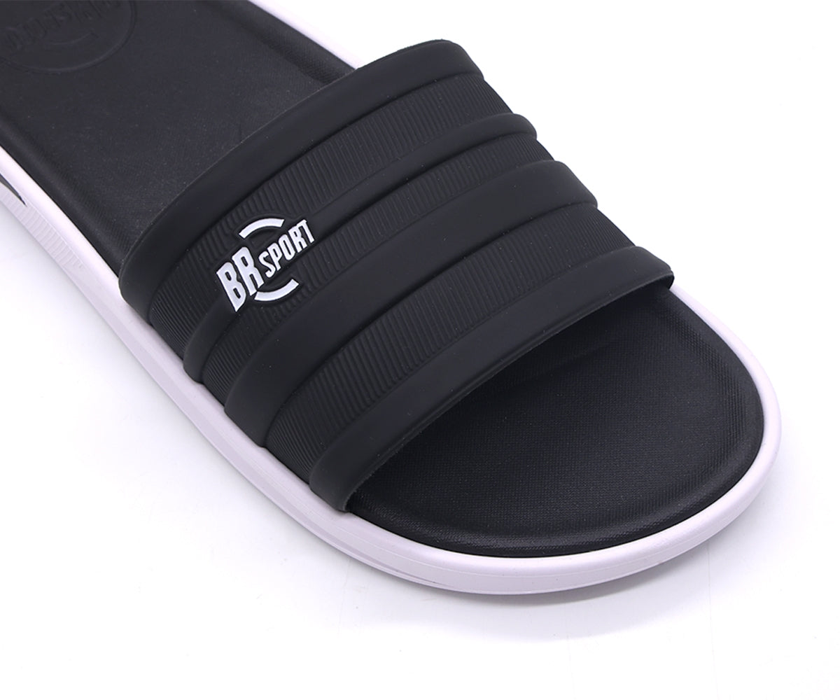 br sport black contrast slides