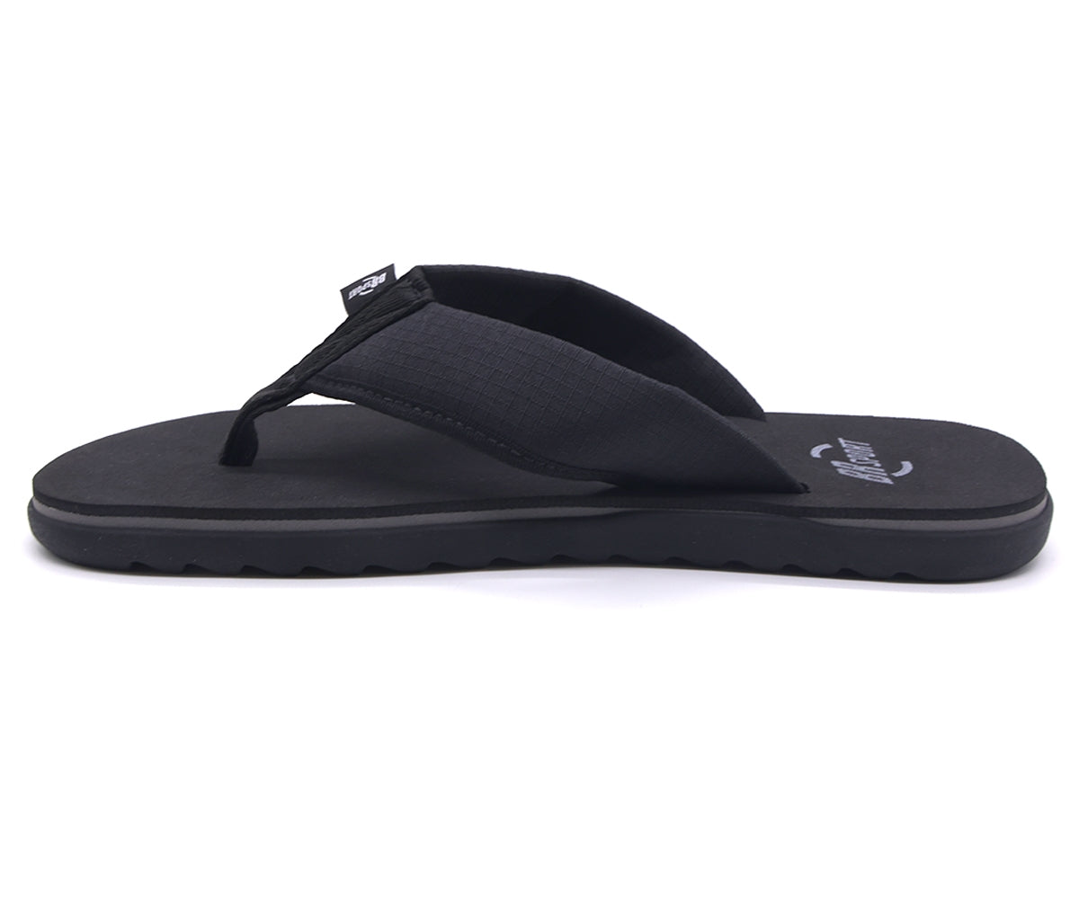 br sport all black flip flops