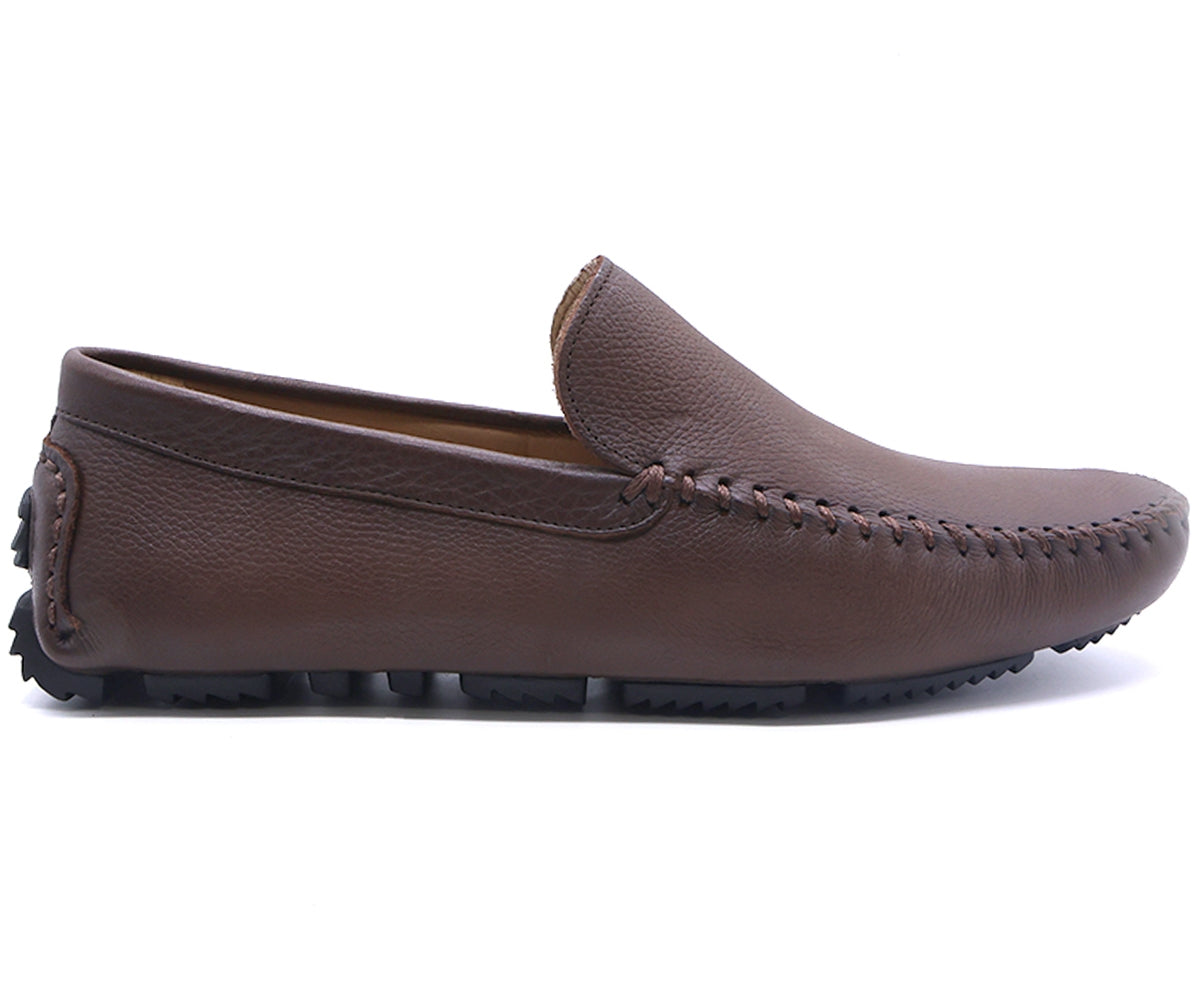 b premium chestnut driving moccasin