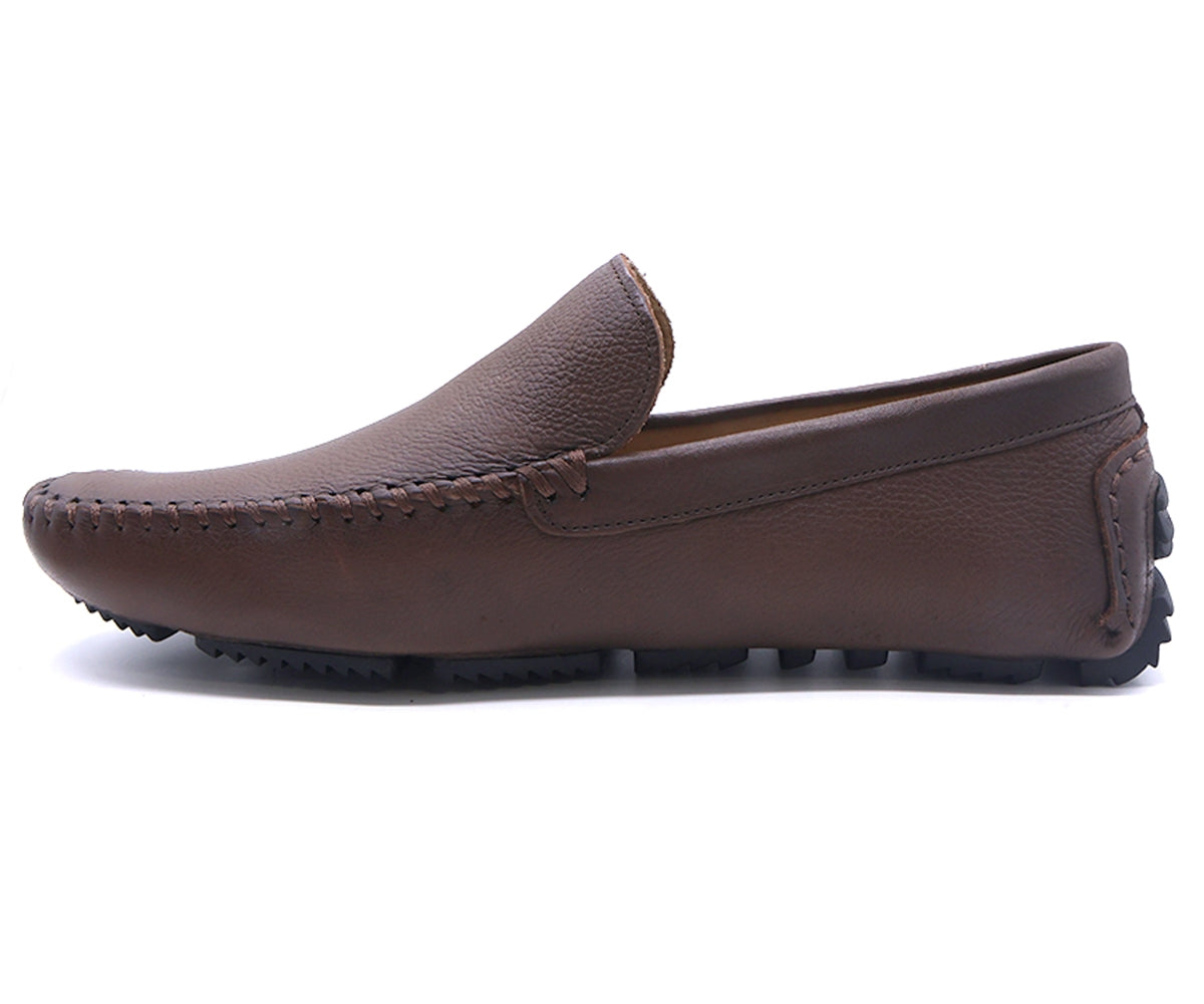 b premium chestnut driving moccasin