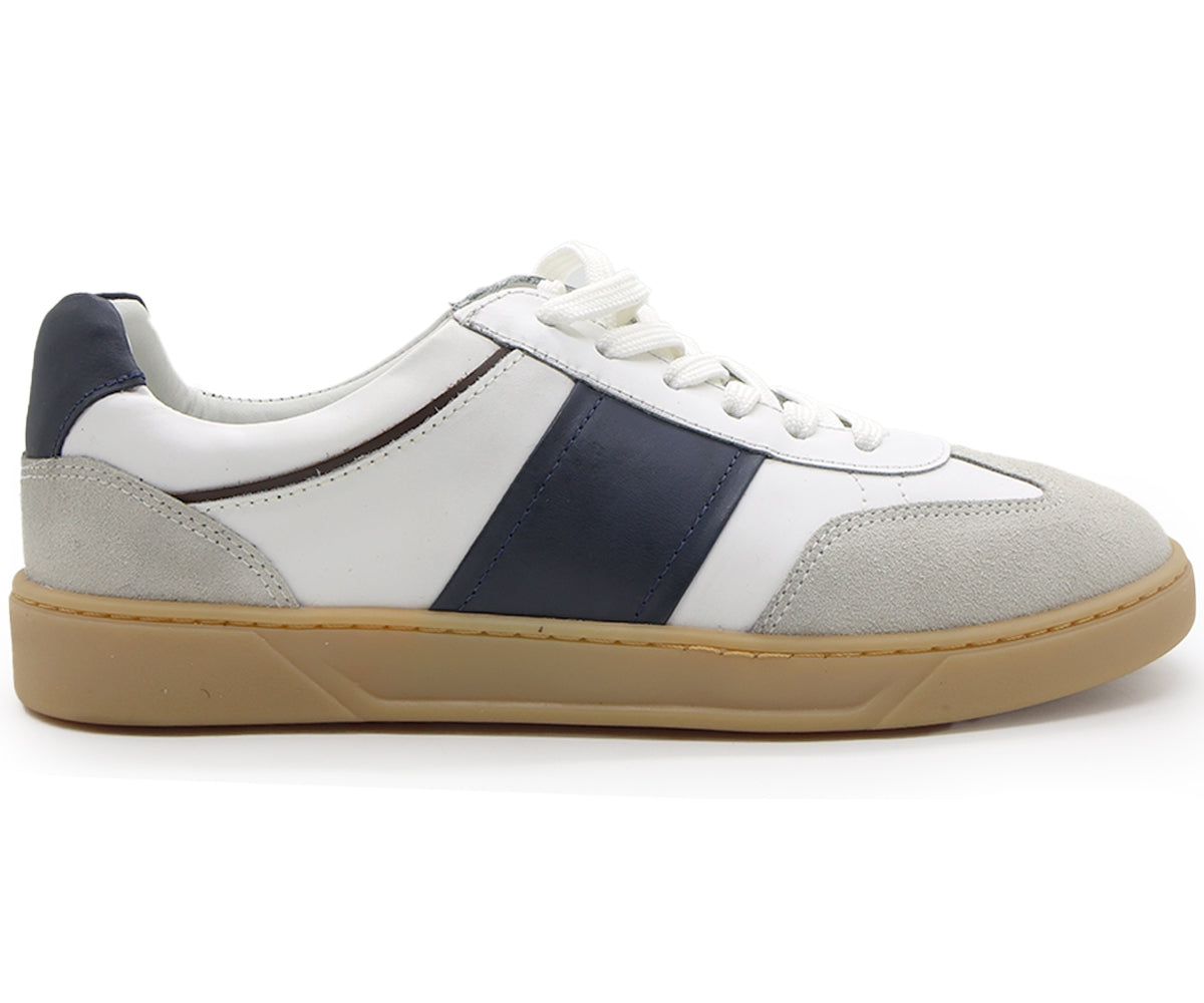 b premium white court leather sneakers