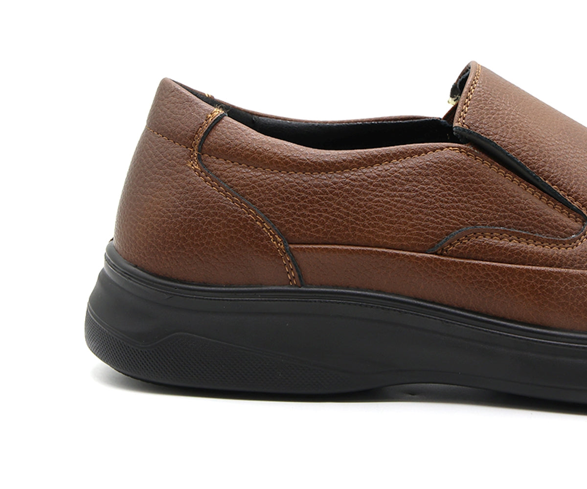 lightweight  brown loafer