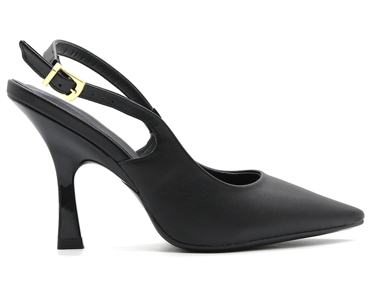br eccentric black slingback stilletos