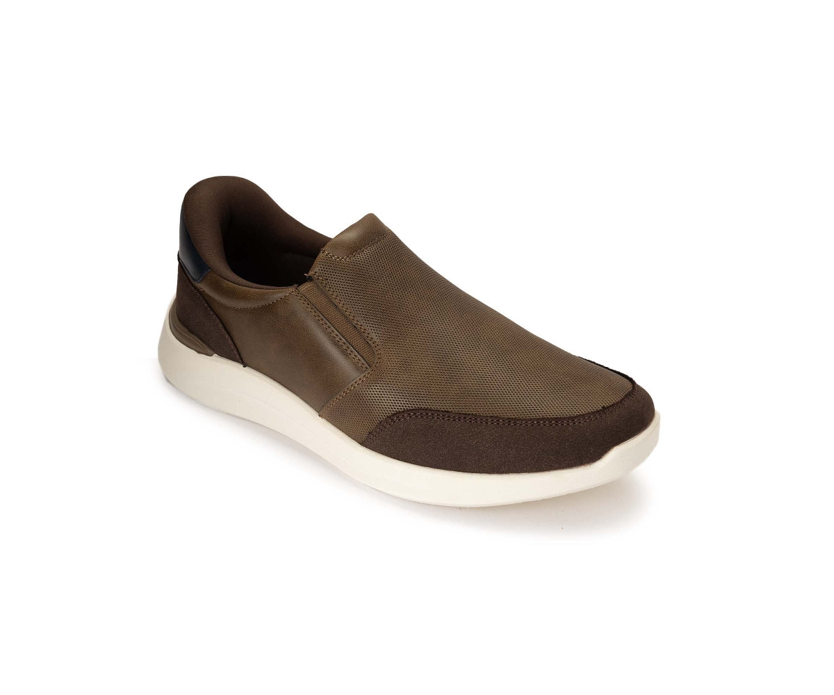 easy slide brown trainers