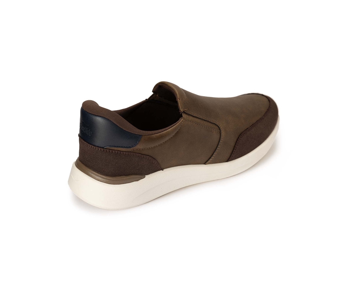 easy slide brown trainers