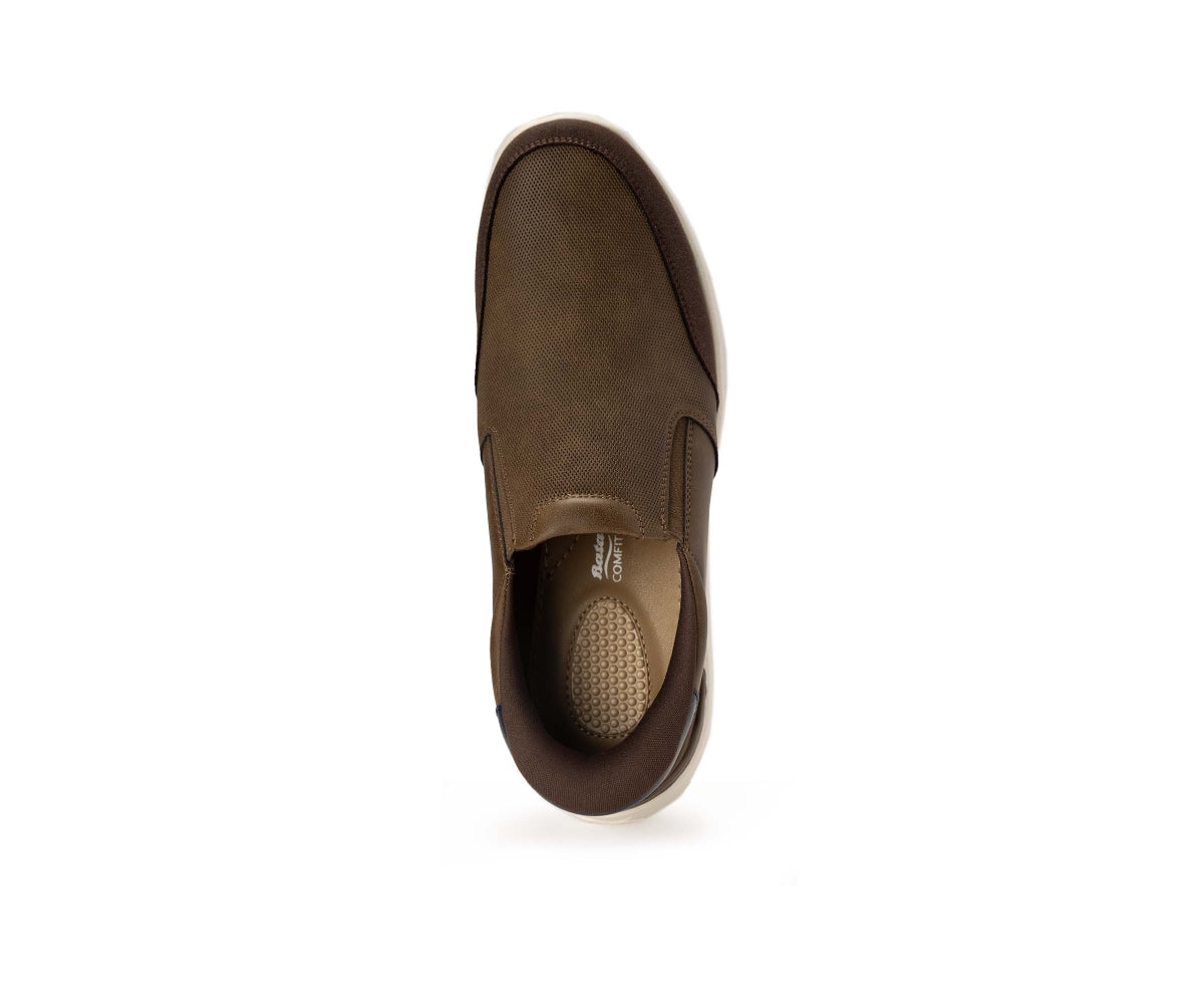 easy slide brown trainers