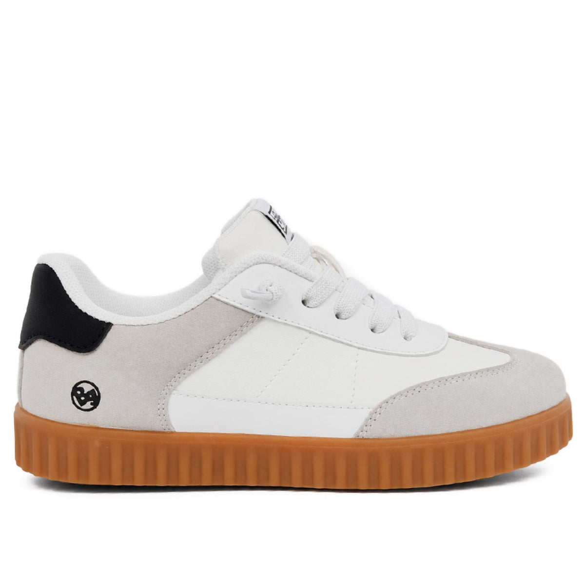 Bubble Gummers Eren White Light Grey Sneakers – view 1