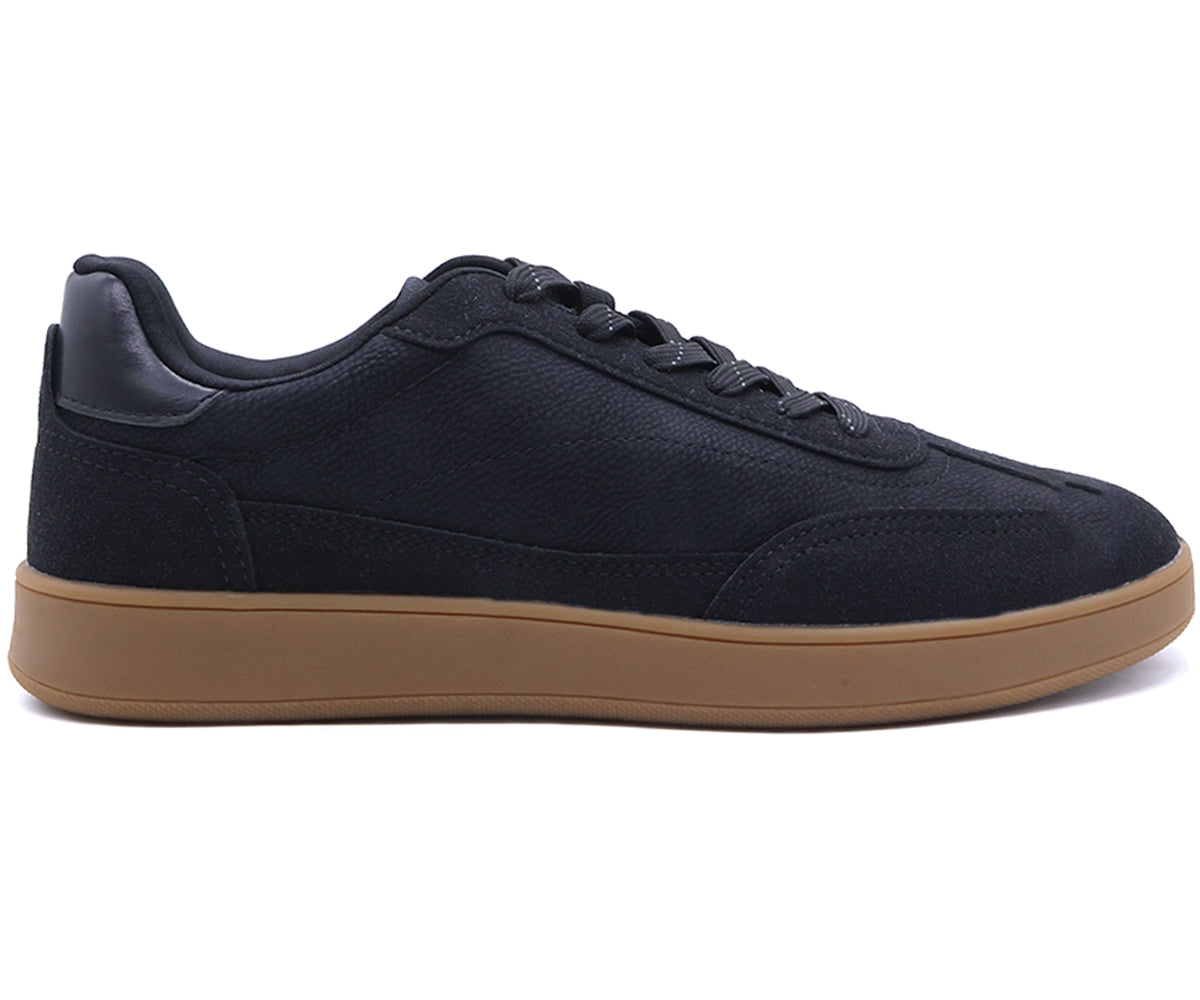 black gum sneakers